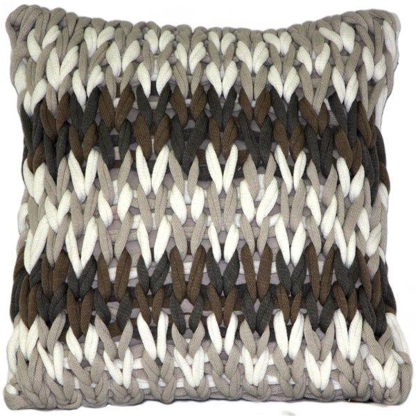 Pillow Decor - Hygge Nordic Forest Chunky Knit Pillow Image 1