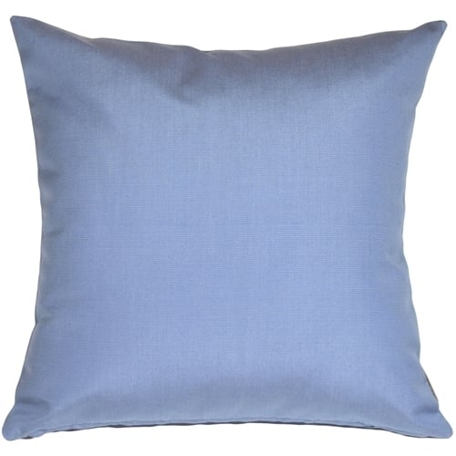 Sunbrella Outdoor Pillow Air Blue 20x20 Square 100% Acrylic Cushion Decor Image 1