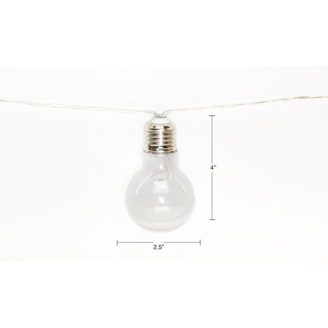 Early Edison Solar Powered LED String Light Bulbs Image 8