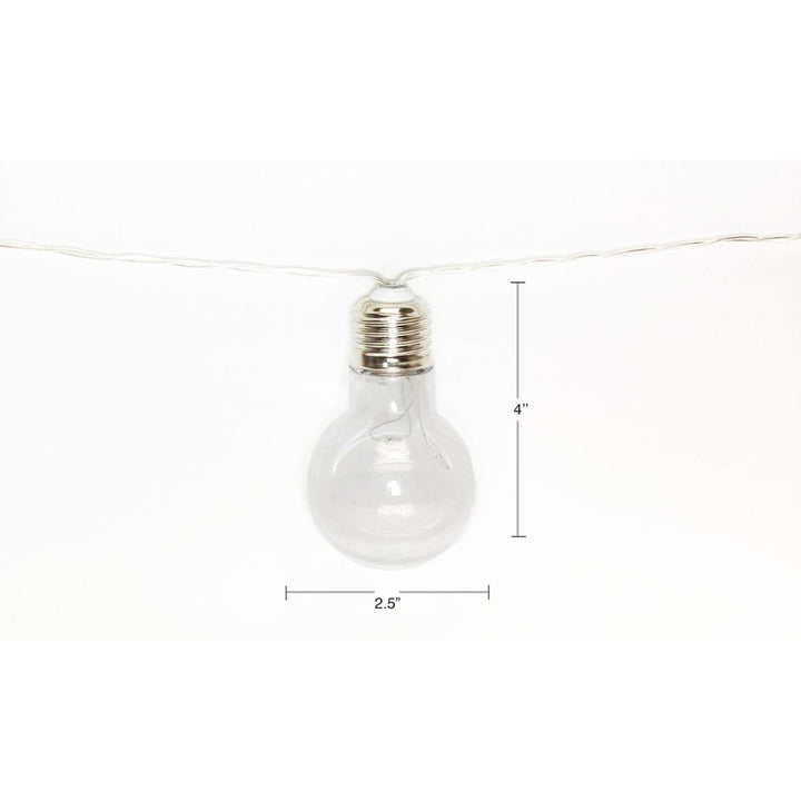 Early Edison  Solar Powered LED String Light Bulbs Image 8