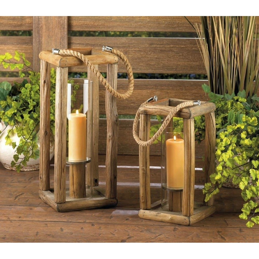 SYLVAN TALL CANDLE LANTERN Image 1