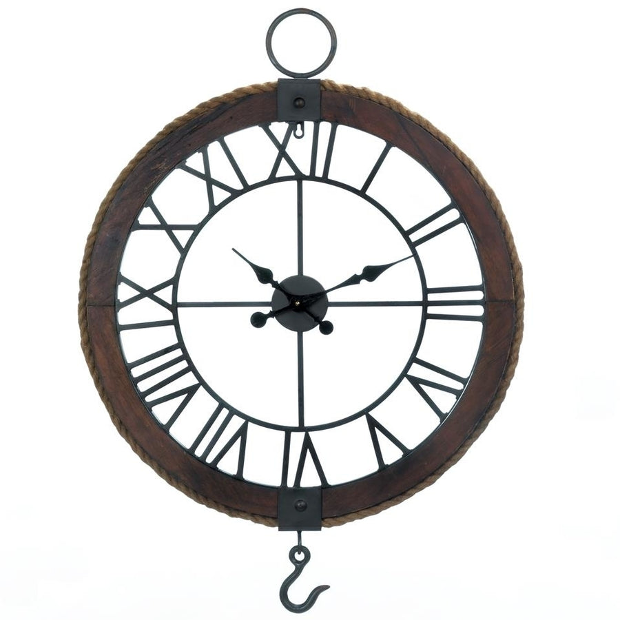 INDUSTRIAL ROUND WALL CLOCK Image 1