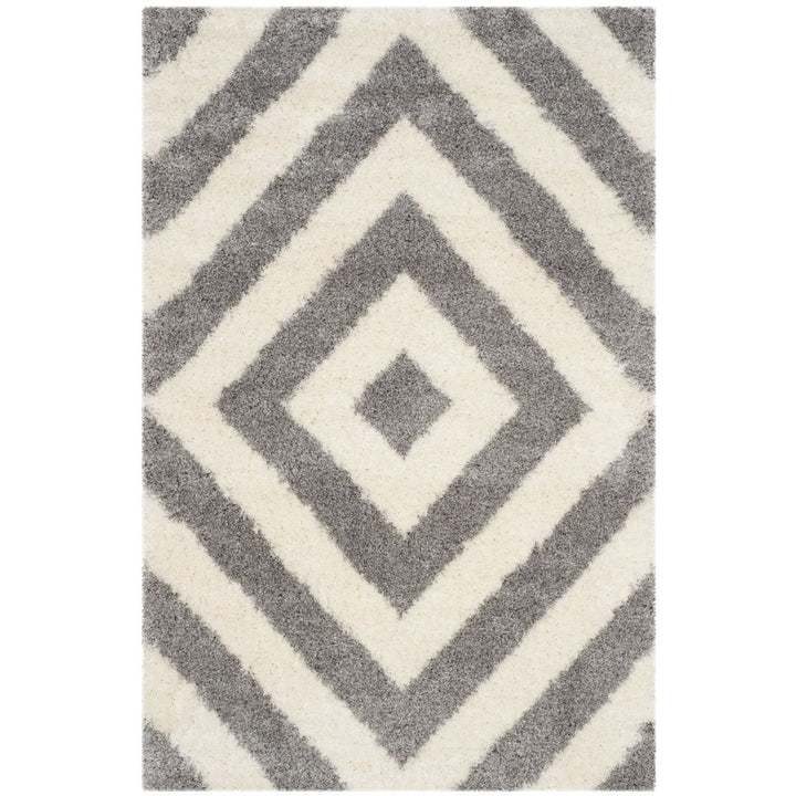 Portofino Shag Ivory / Grey Image 1