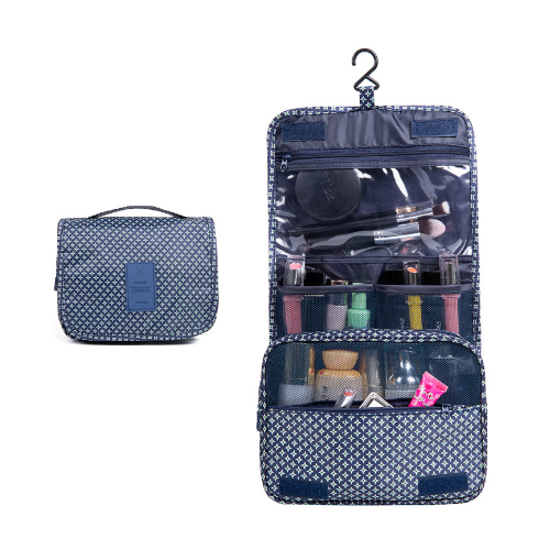 Waterproof Travel Cosmetic Storage Toiletry Bag With Hanging Hook Image 7