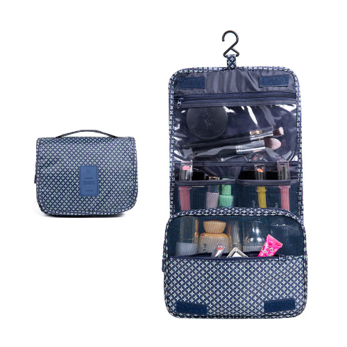 Waterproof Travel Cosmetic Storage Toiletry Bag With Hanging Hook Image 1