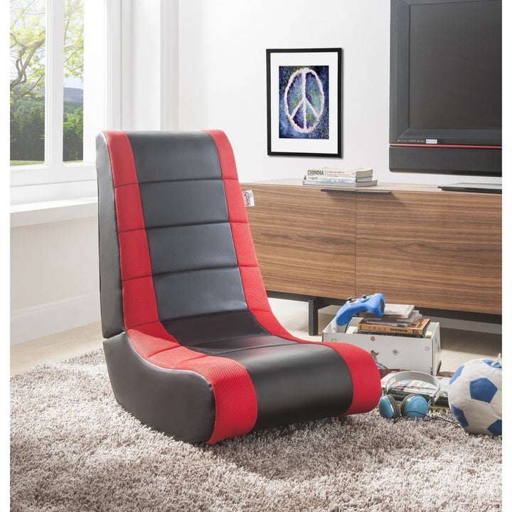 Loungie RockMe Video Games Rocking Chair-Foldable- For Kids-Adults-By Inspired Home Image 4