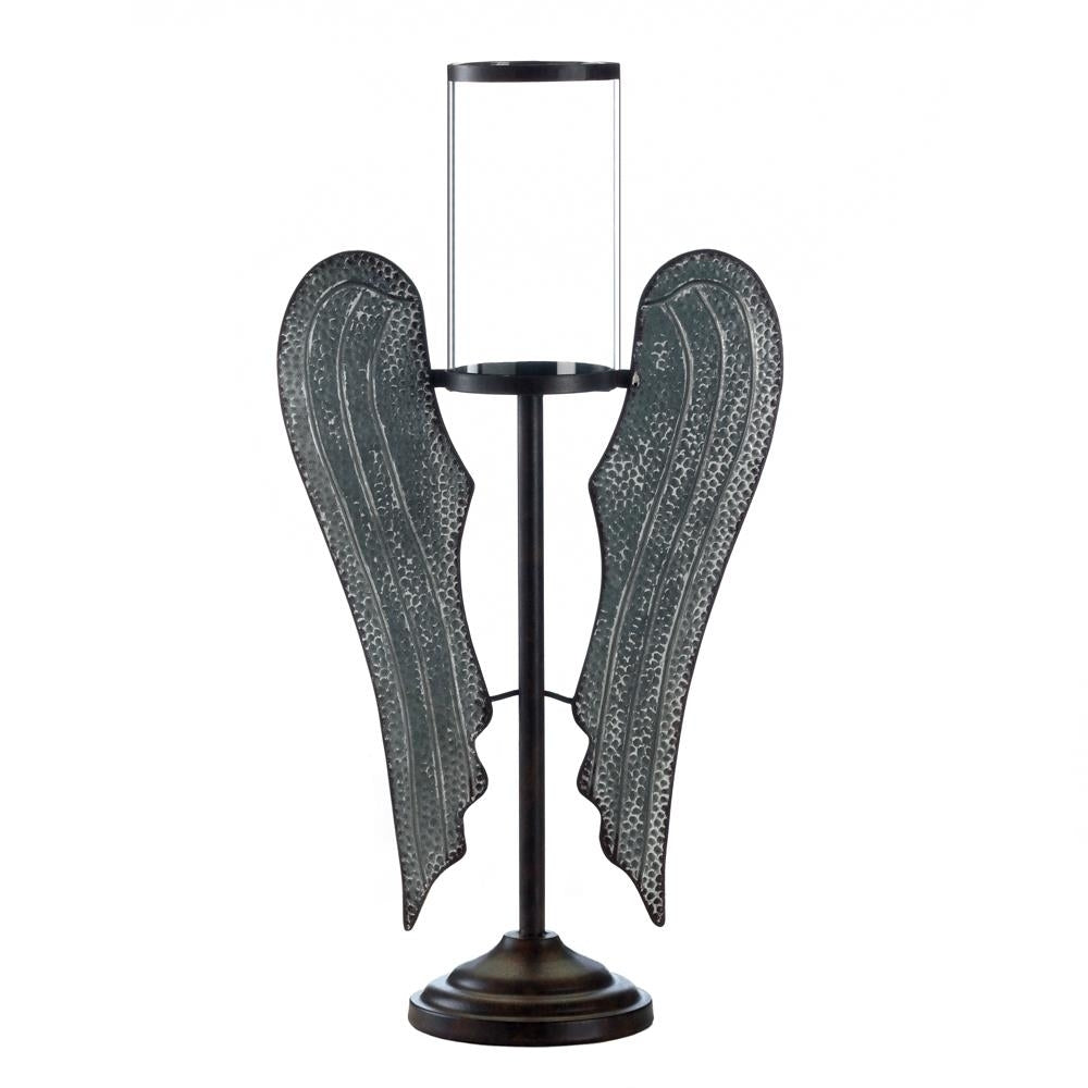 ANGEL WINGS CANDLEHOLDER Image 1