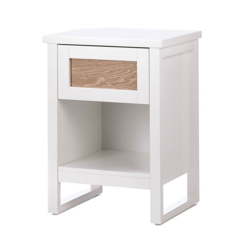 PERFECT WHITE SIDE TABLE Image 1