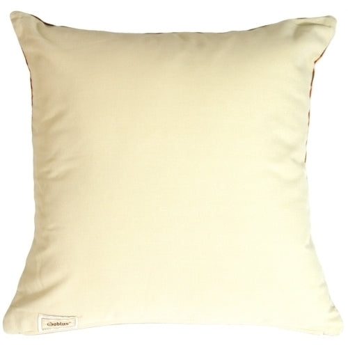 Pillow Decor - Blue Antelope Tapestry Throw Pillow Image 3