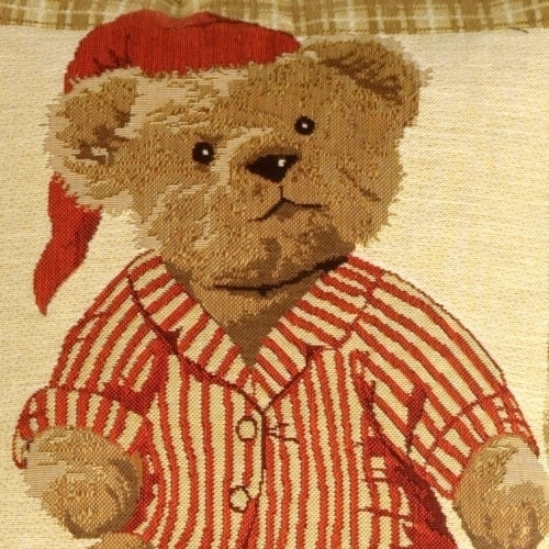 Pillow Decor - Tapestry Sleepy Time Teddy Pillow Image 2
