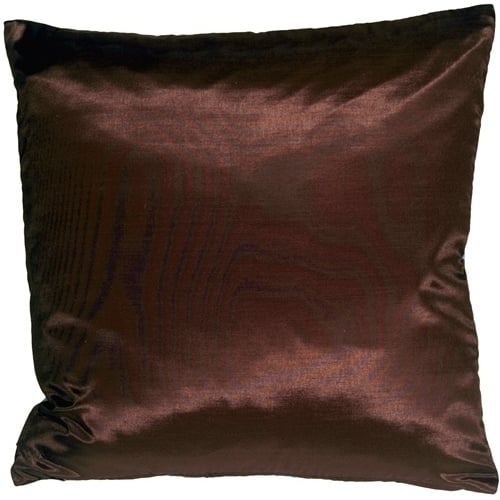 Pillow Decor Bohemian Throw Pillow 18x18 Brown Red Ocher Polyester Cover Image 3