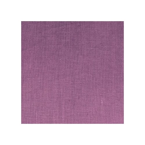 Pillow Decor Tuscany Linen Purple 17x17 Throw Pillow 100% Linen Square Accent Image 2