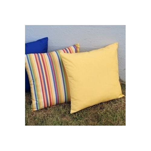 Pillow Decor - Sunbrella Buttercup Yellow 20x20 Outdoor Pillow Image 2