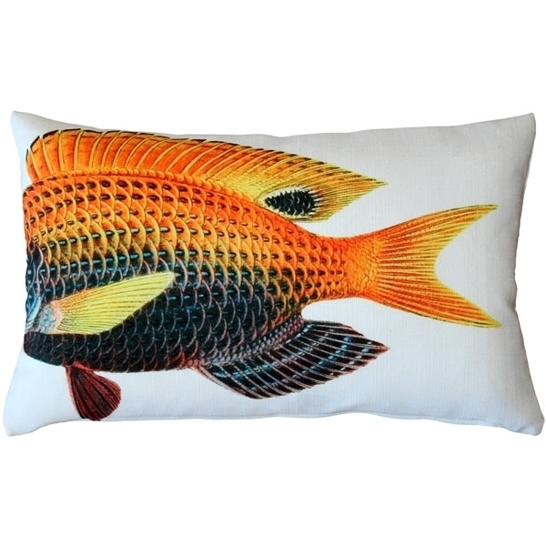 Pillow Decor Princess Damselfish Fish Pillow 12x19 Indoor Outdoor Polyester Image 2