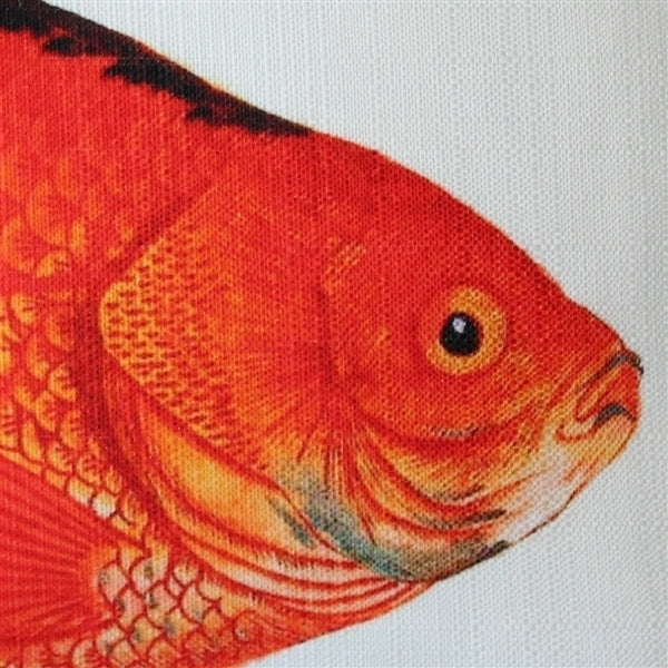 Pillow Decor Goldfish Decorative Pillow 12x19 Indoor Outdoor Polyester Fabric Image 3