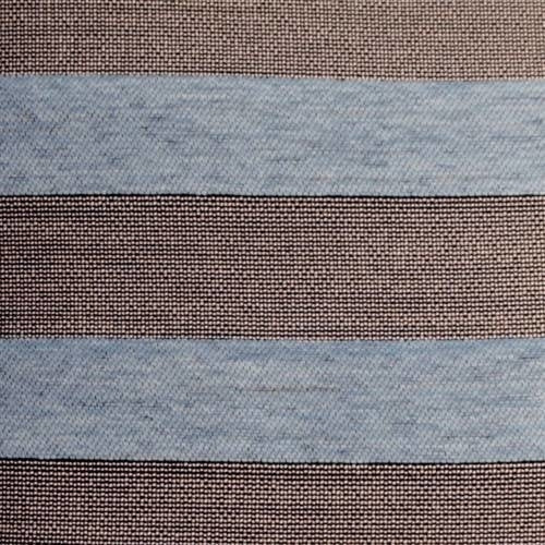 Pillow Decor - Brackendale Stripes Sea Blue Rectangular Throw Pillow Image 2