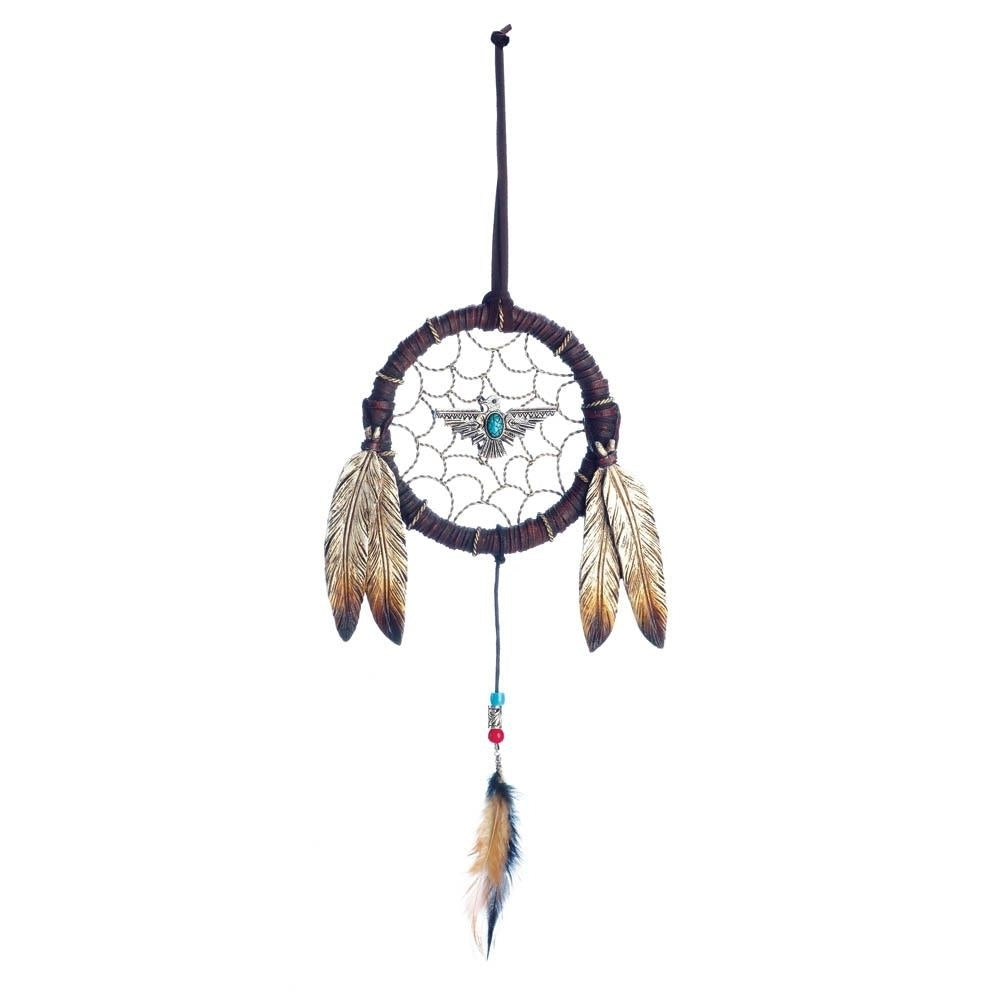 FEATHER DREAMCATCHER DECORATION Image 1