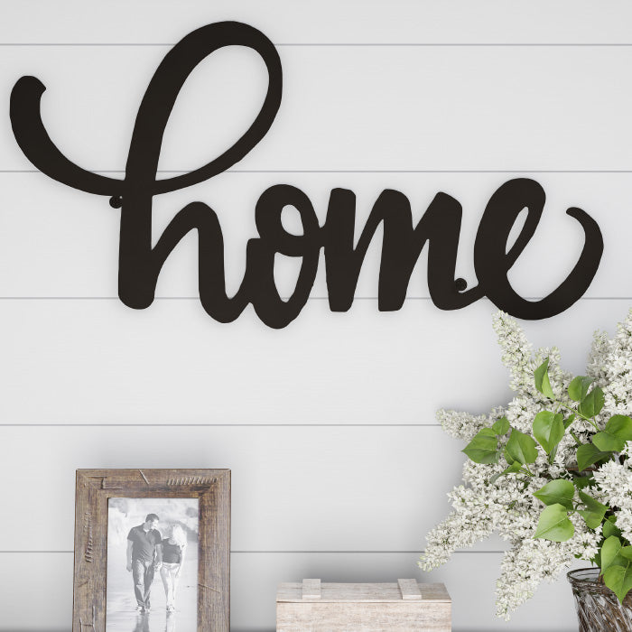 Metal Cutout- Home Decorative Wall Sign-3D Word Art Home Accent Decor Image 1