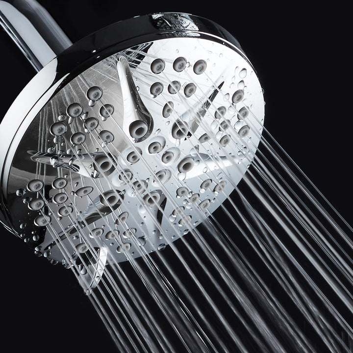 HotelSpa NOTILUS High Pressure 6 inch Rainfall Shower Head with 6 settings Image 2