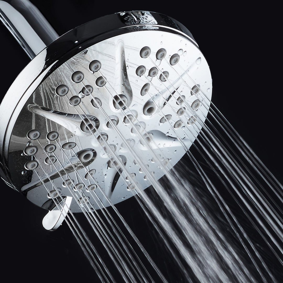 HotelSpa NOTILUS High Pressure 6 inch Rainfall Shower Head with 6 settings Image 3