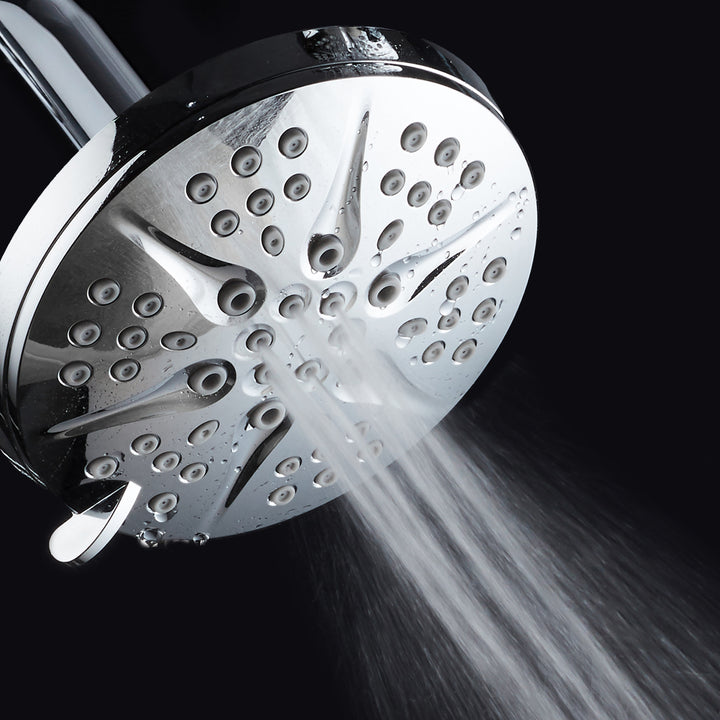 HotelSpa NOTILUS High Pressure 6 inch Rainfall Shower Head with 6 settings Image 4