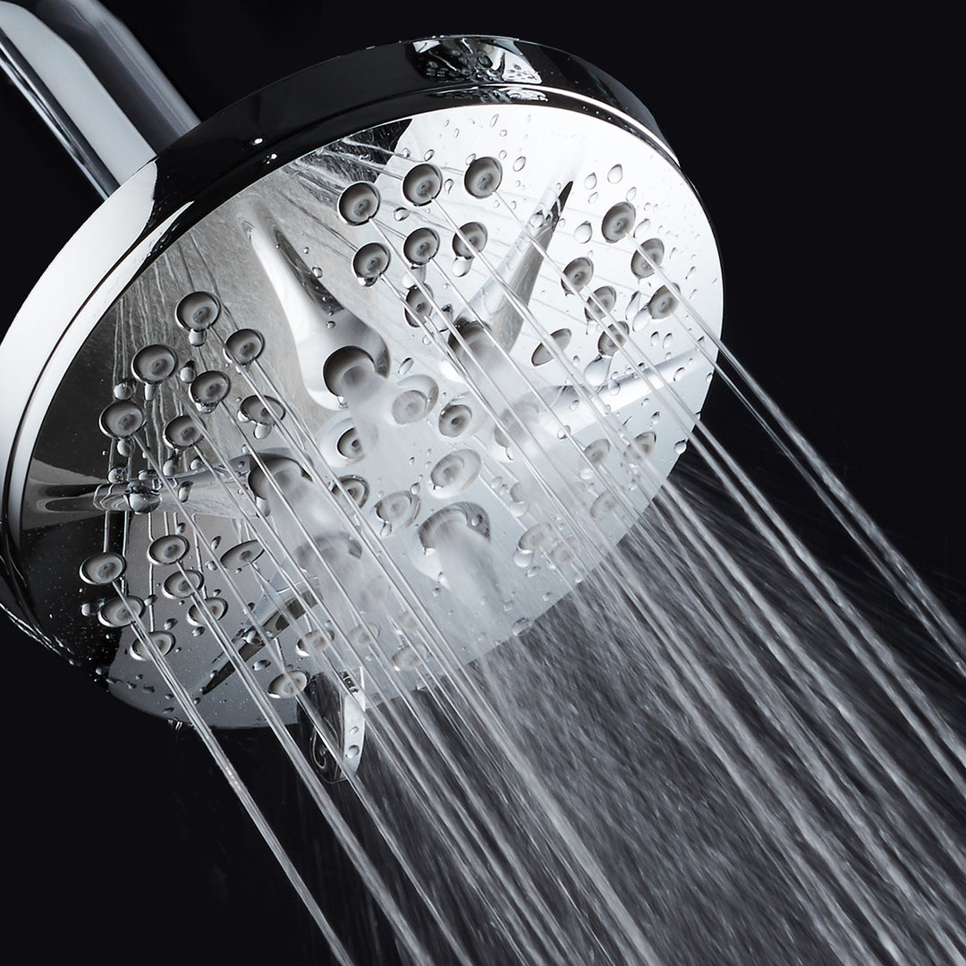 HotelSpa NOTILUS High Pressure 6 inch Rainfall Shower Head with 6 settings Image 5