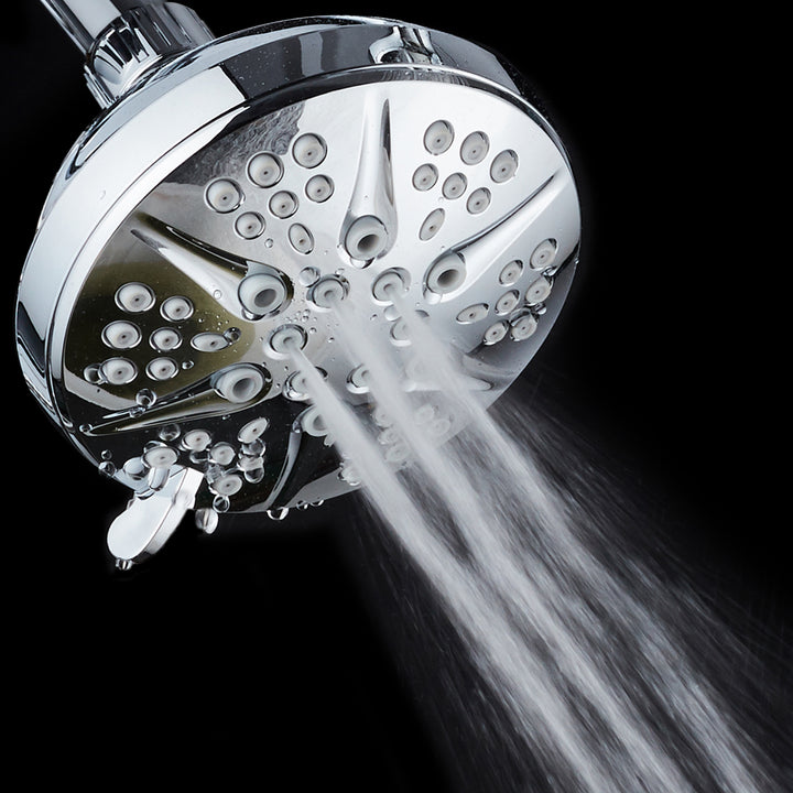 HotelSpa NOTILUS High Pressure 4.3 inch Shower Head with an all Chrome Finish Image 3