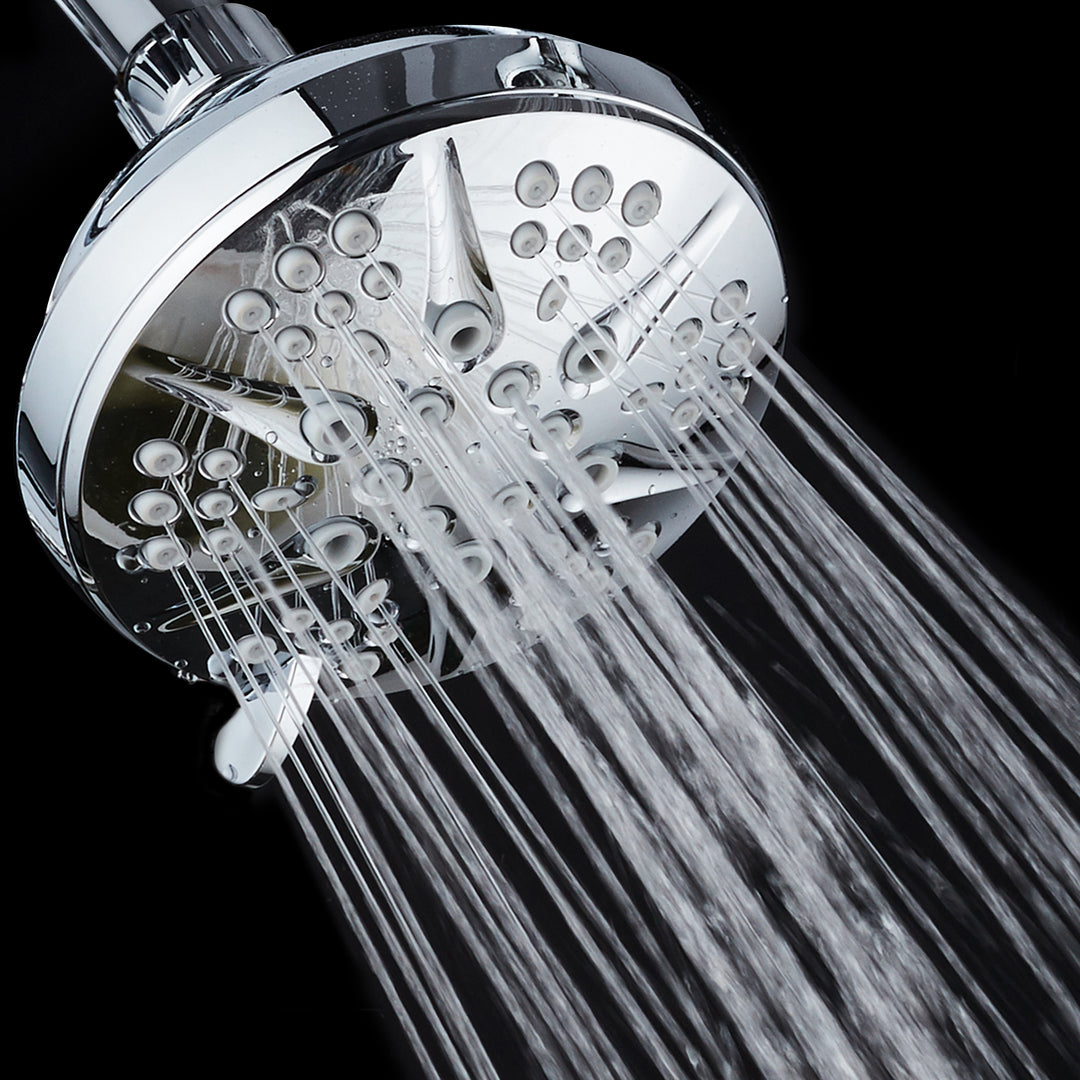 HotelSpa NOTILUS High Pressure 4.3 inch Shower Head with an all Chrome Finish Image 5