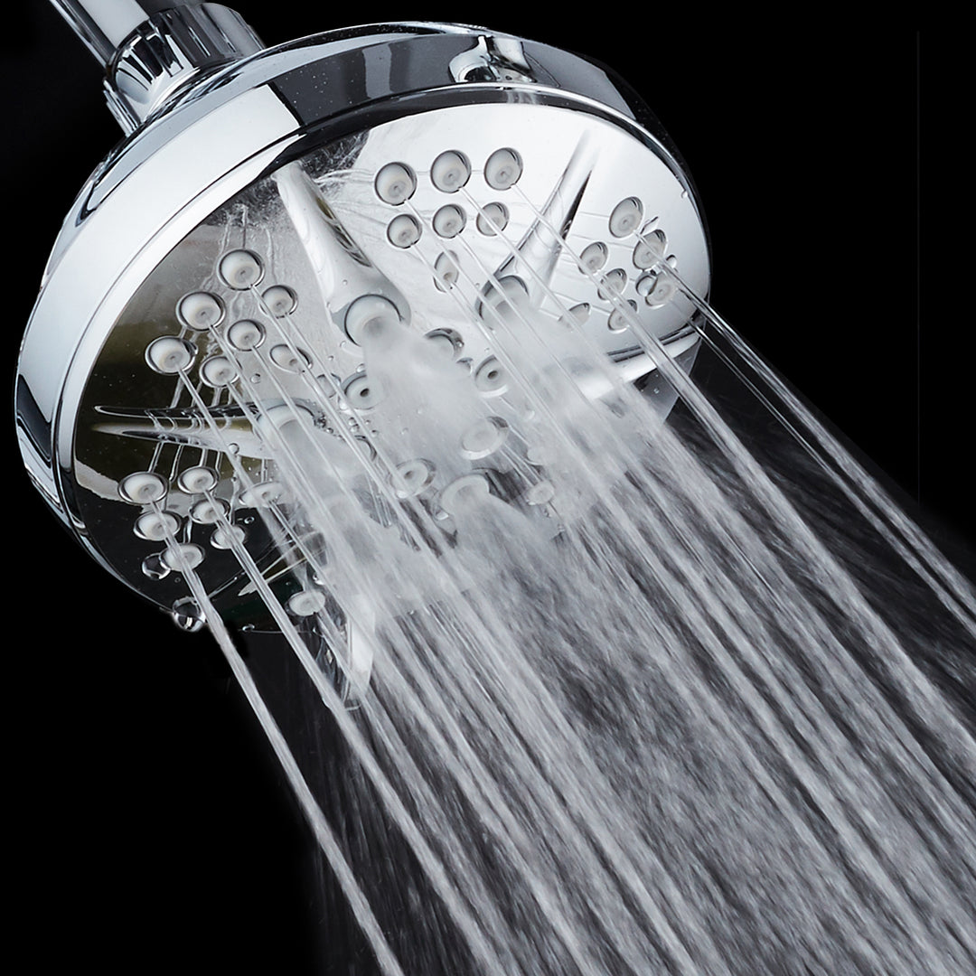 HotelSpa NOTILUS High Pressure 4.3 inch Shower Head with an all Chrome Finish Image 6