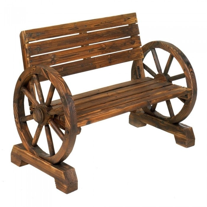 WAGON WHEEL BENCH Image 1