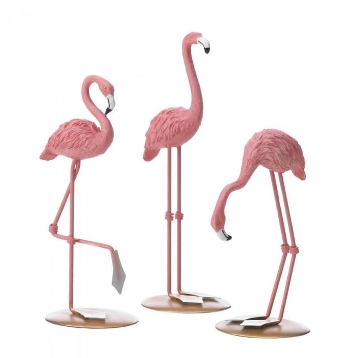 TABLETOP FLAMINGO TRIO Image 1