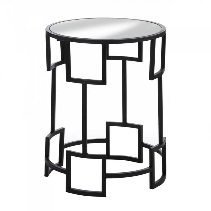 MODERN ROUND SIDE TABLE Image 1