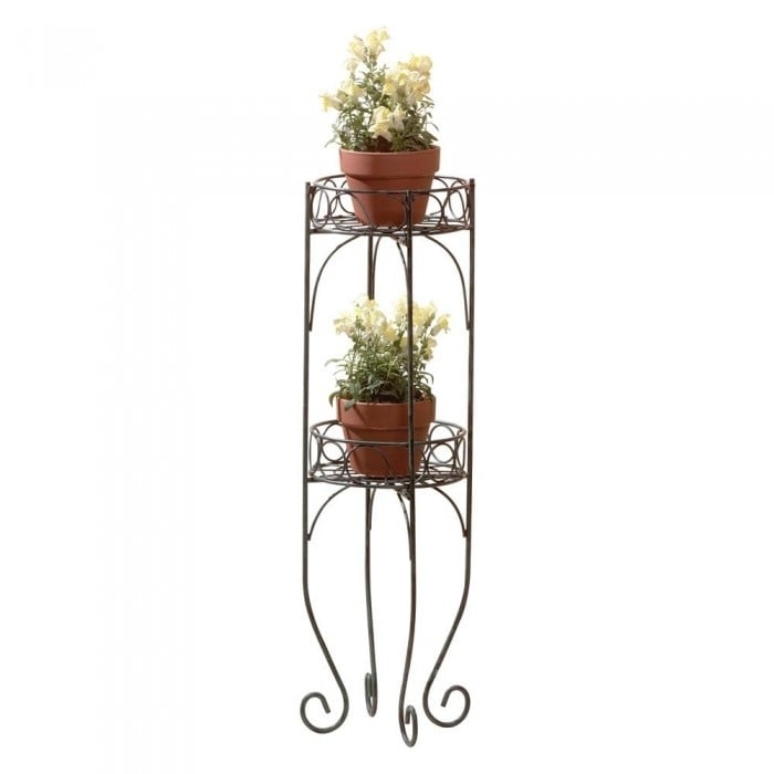 TWO-TIER PLANT STAND Image 1