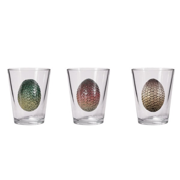 Game Of Thrones Dragon Egg Shot Glass Set Image 1