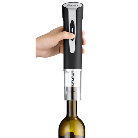 Ozeri Prestige II Electric Wine Bottle Opener Cordless with Foil Cutter Image 5