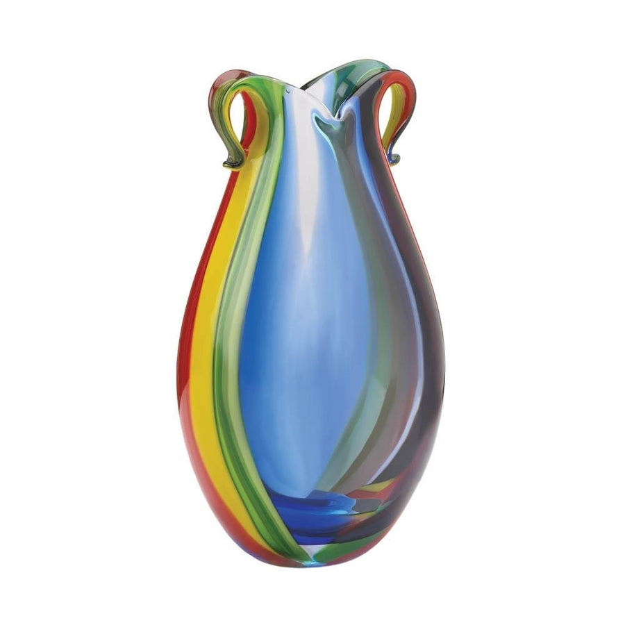 KALEIDOSCOPE ART GLASS VASE Image 1