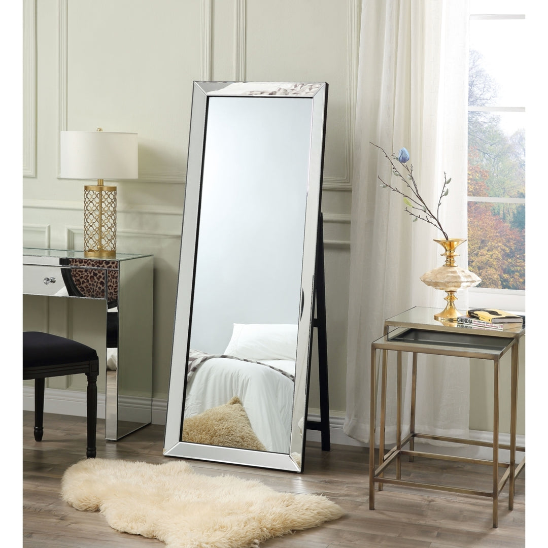 Kiara Full Length Mirror - Floor Standing Vanity Mirrored Frame Foldable Inspired Home Image 1