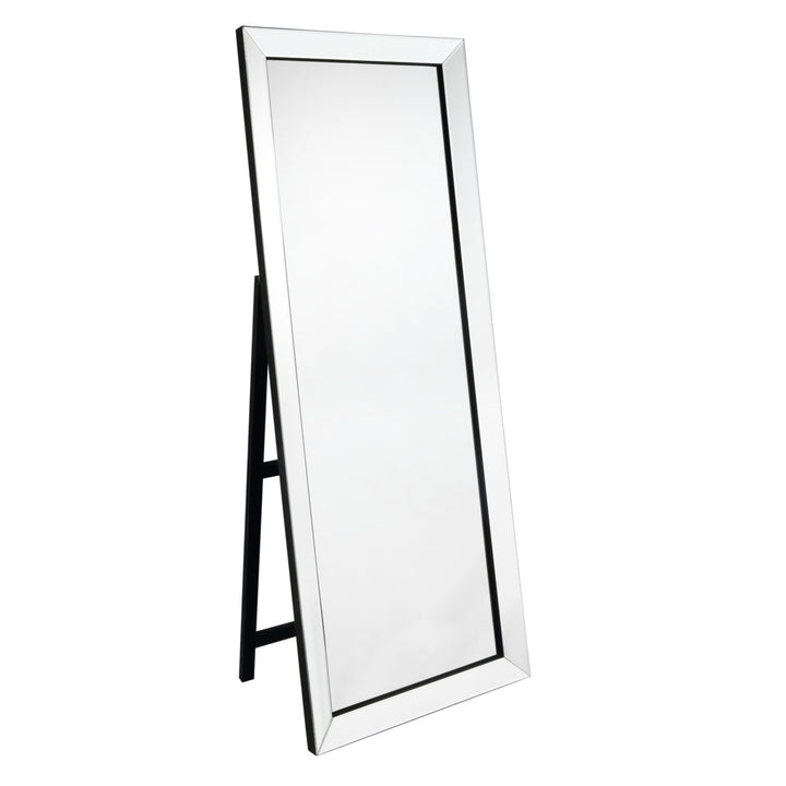 Kiara Full Length Mirror - Floor Standing Vanity Mirrored Frame Foldable Inspired Home Image 2