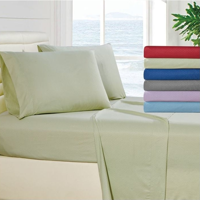 4-Piece Set: Super-Soft 1800 Series Deep Pocket Bed sheets set Image 1