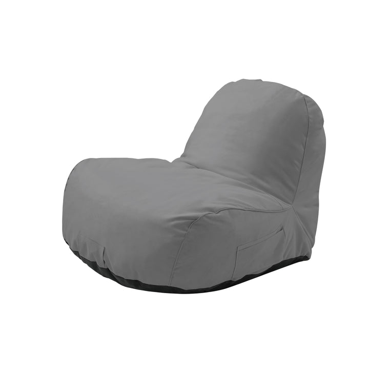 Loungie Cosmic Foam Lounge Chair-Nylon Bean Bag-Indoor- Outdoor-Self Expanding-Water Resistant Image 7