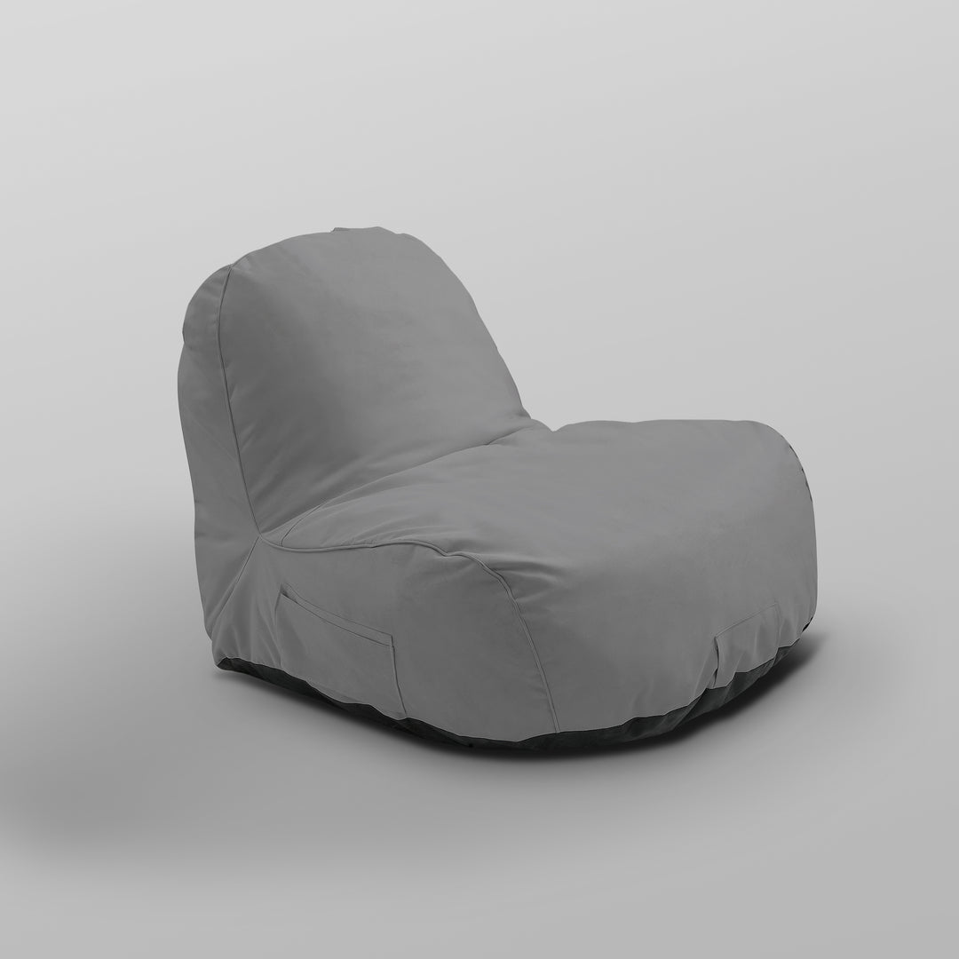 Loungie Cosmic Foam Lounge Chair-Nylon Bean Bag-Indoor- Outdoor-Self Expanding-Water Resistant Image 11