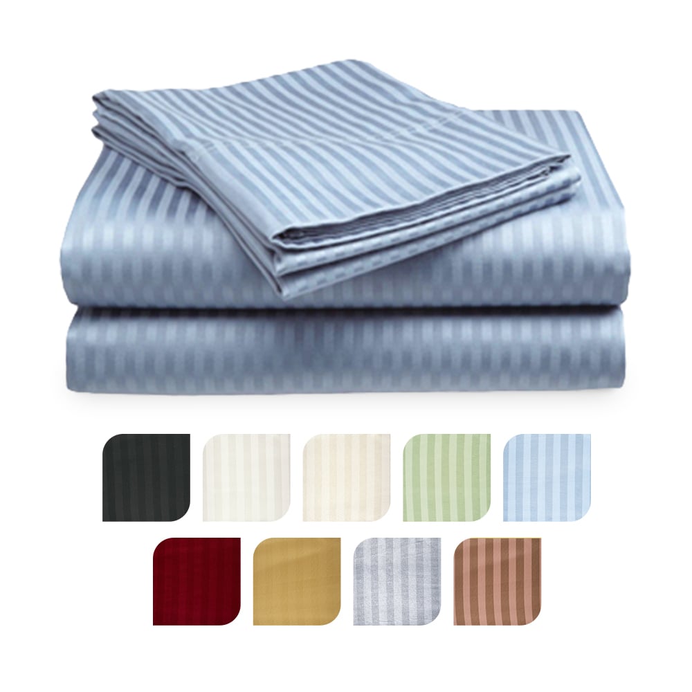 4-Piece Ultra Soft 1800 Series Bamboo Bed Sheet Set in 9 Colors Image 1