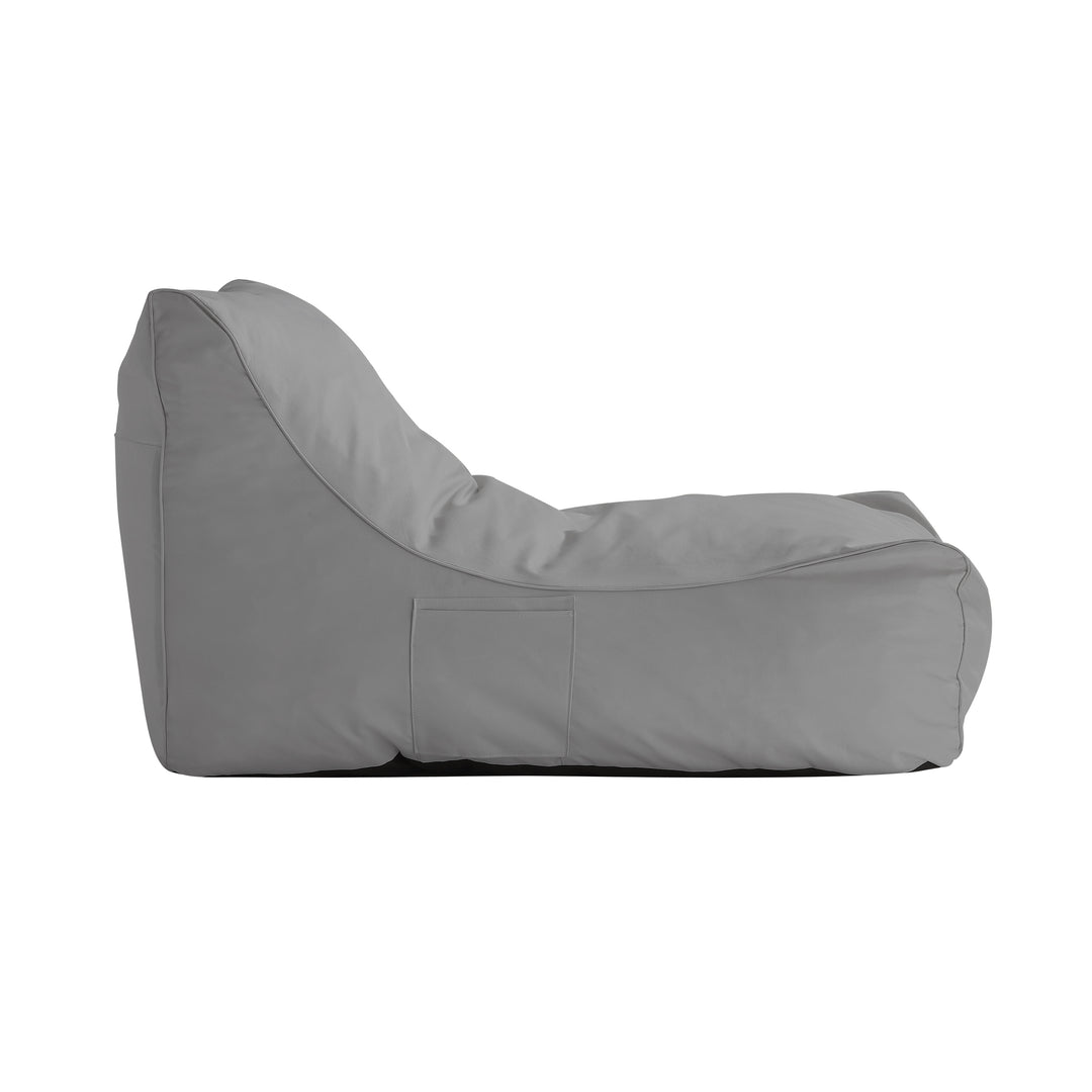 Loungie Resty Foam Lounge Chair-Nylon Bean Bag- Indoor- Outdoor-Self Expanding-Water Resistant Image 10