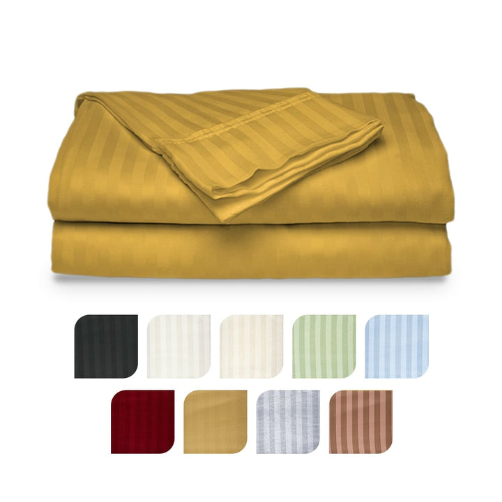 4-Piece Ultra Soft 1800 Series Bamboo Bed Sheet Set in 9 Colors Image 1