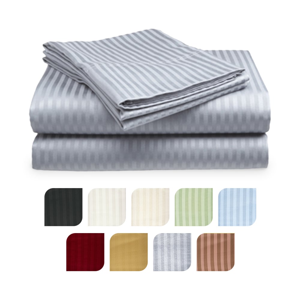 4-Piece Ultra Soft 1800 Series Bamboo Bed Sheet Set in 9 Colors Image 1