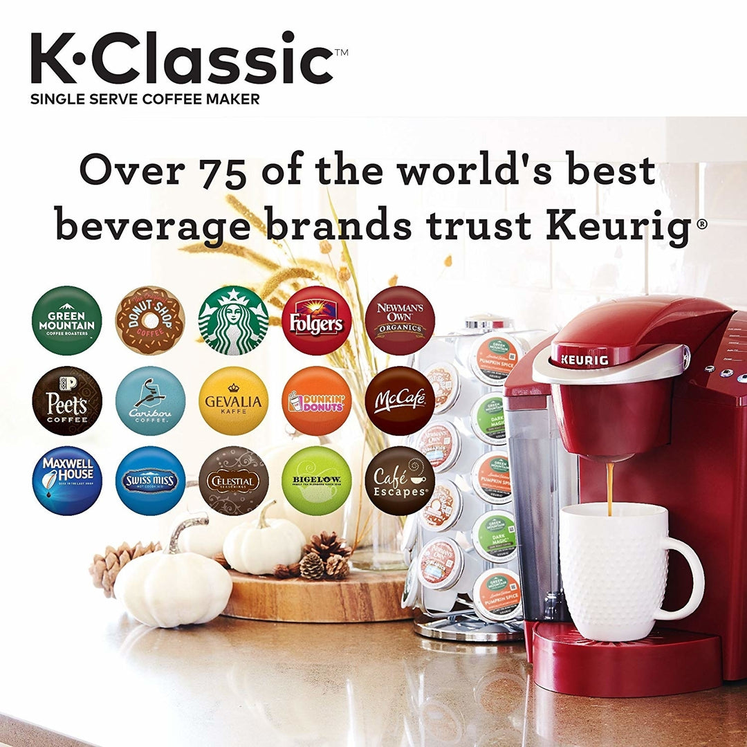 Keurig K-Classic K50 Single Serve, K-Cup Pod Coffee Maker, Rhubarb Image 1