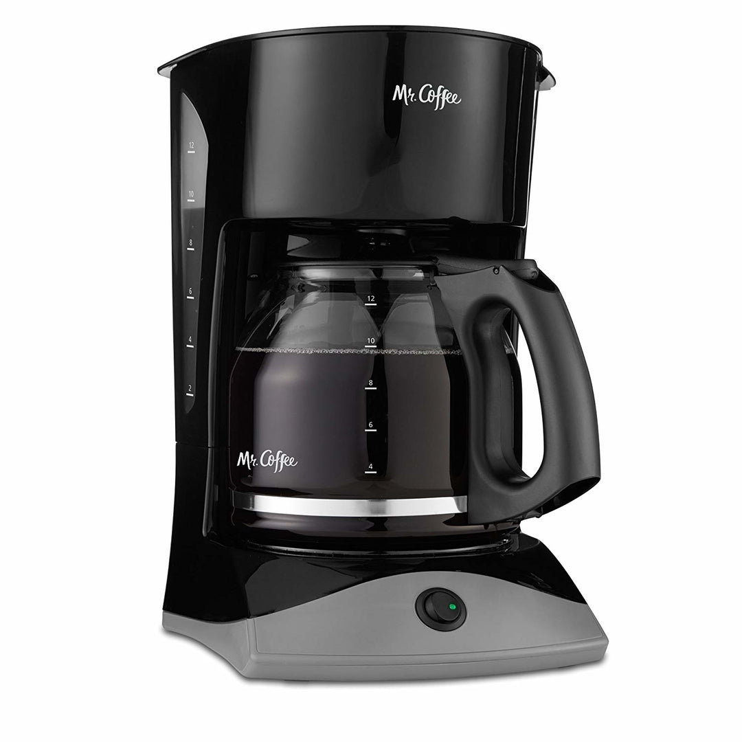 Mr. Coffee 12-Cup Coffee Maker, Black Image 1