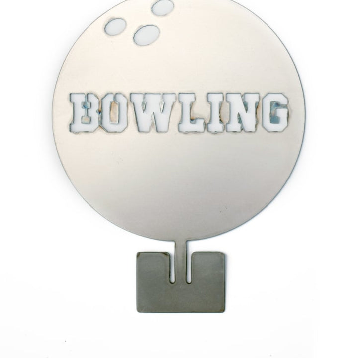 12" Metal Stand-Up Sports Balls Image 1