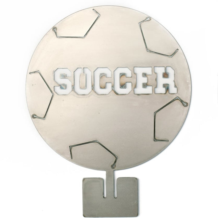 12" Metal Stand-Up Sports Balls Image 1