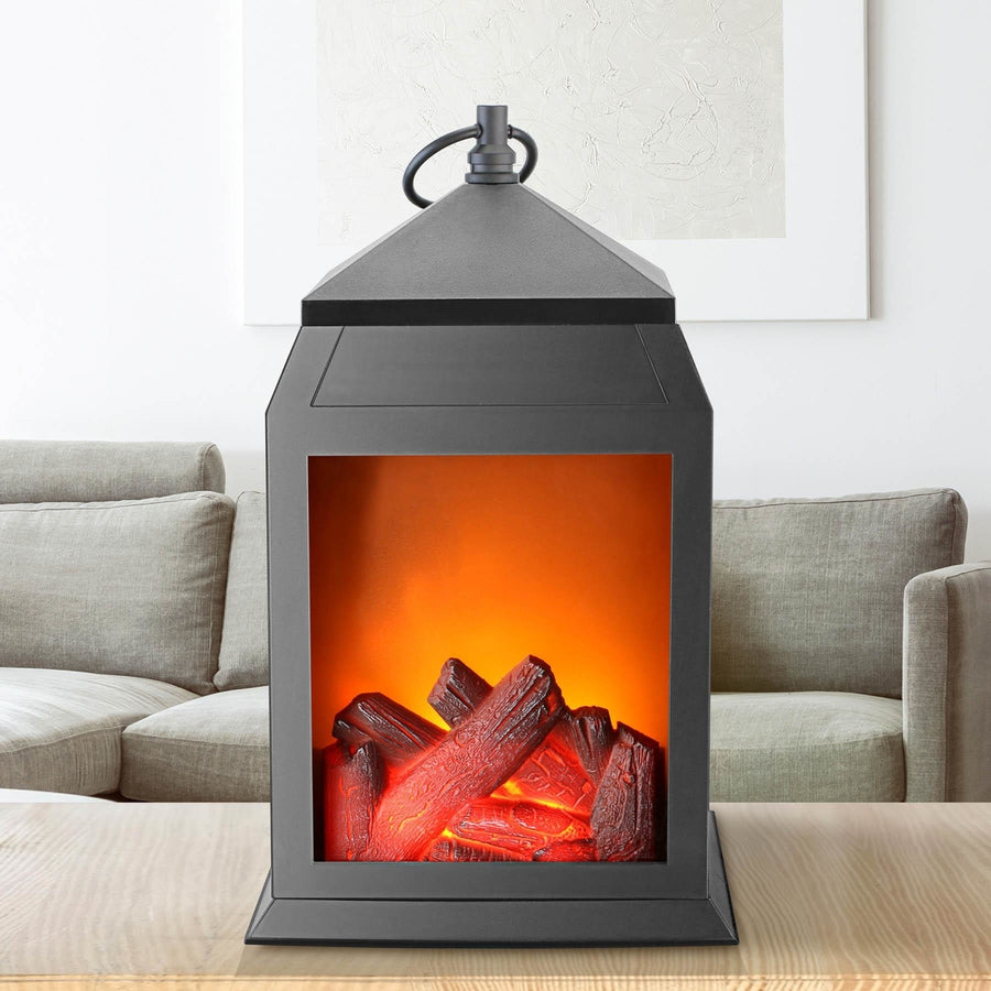 LED FIREPLACE LANTERN Image 1